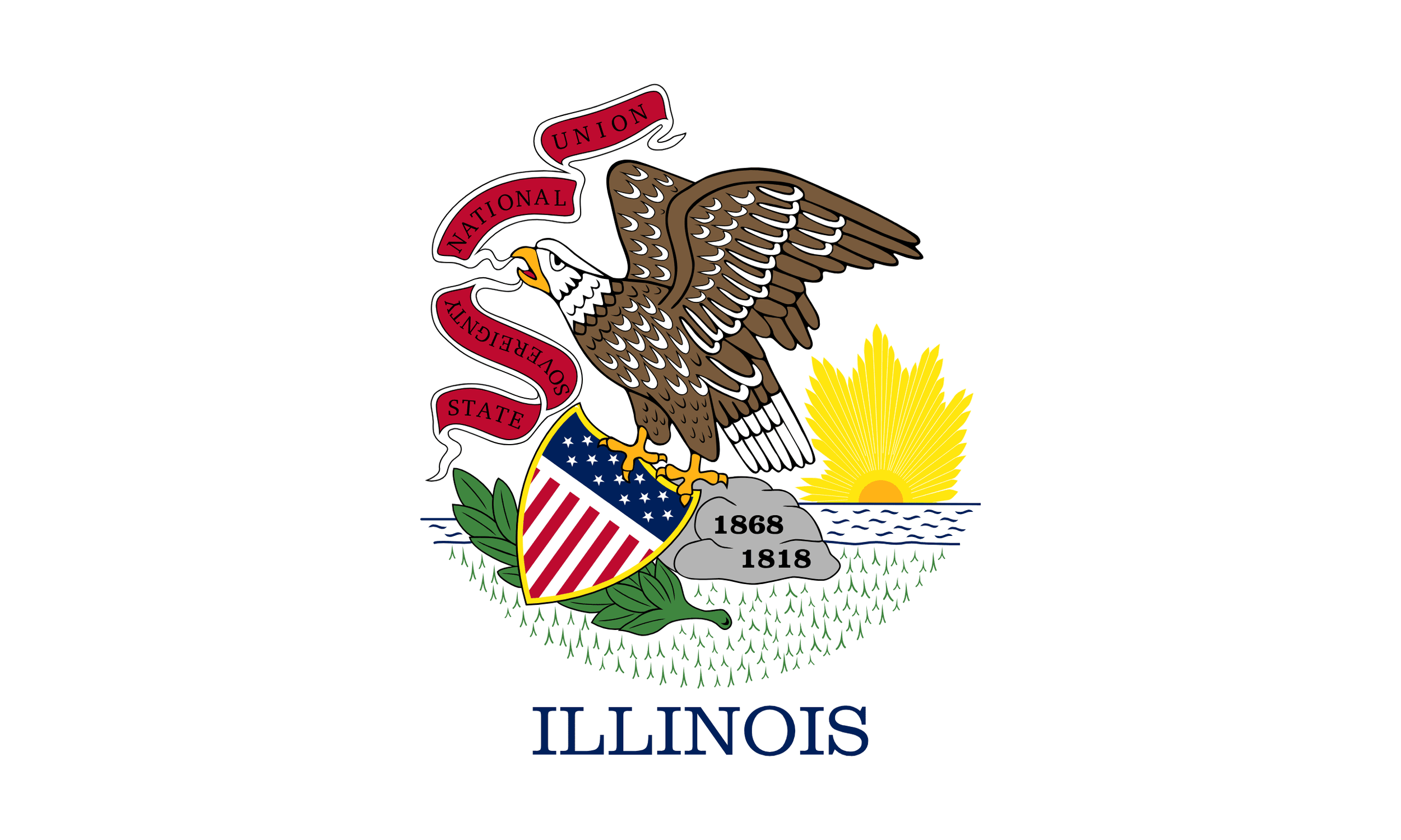 flag of the U.S. state of Illinois