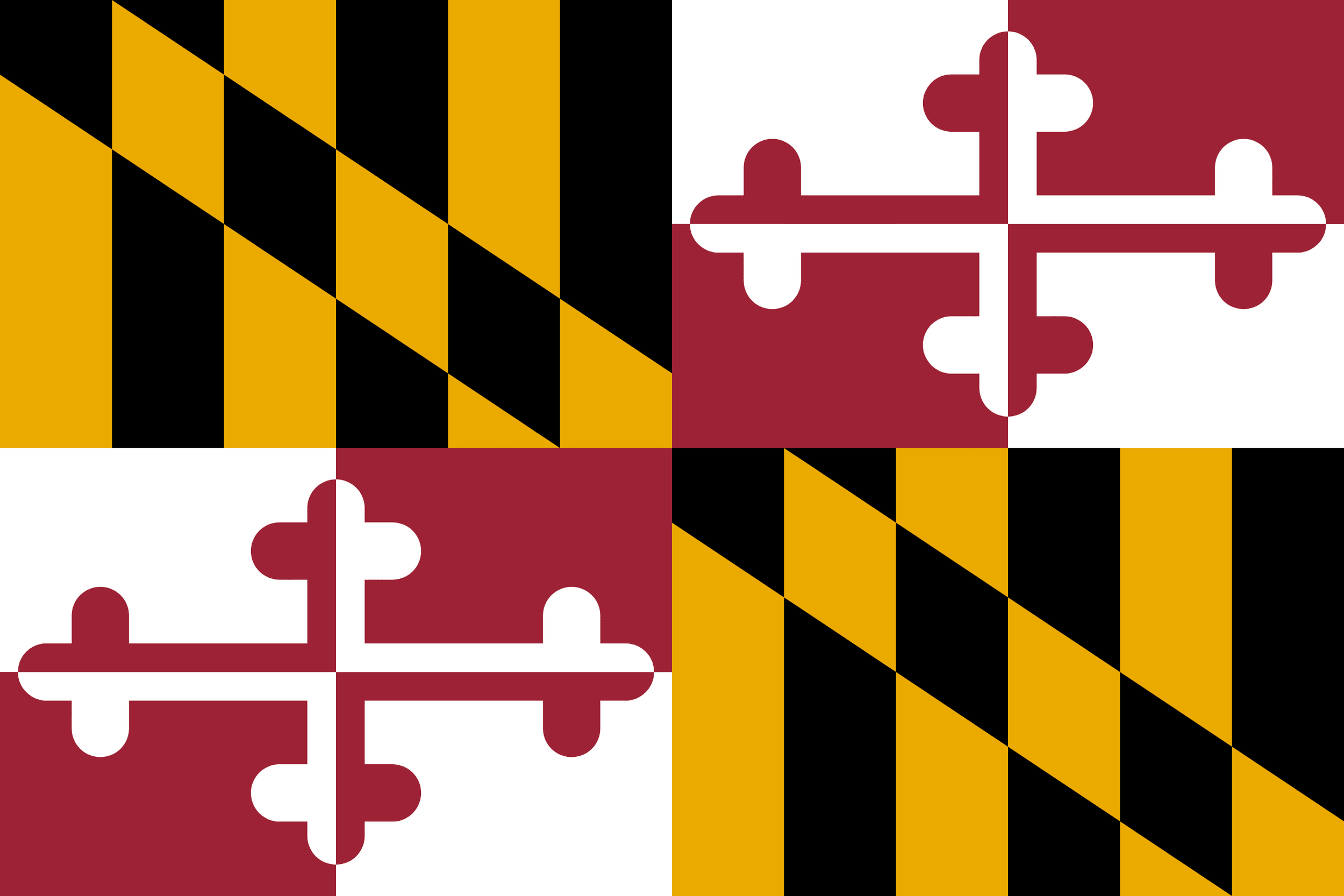Flag of the state of Maryland