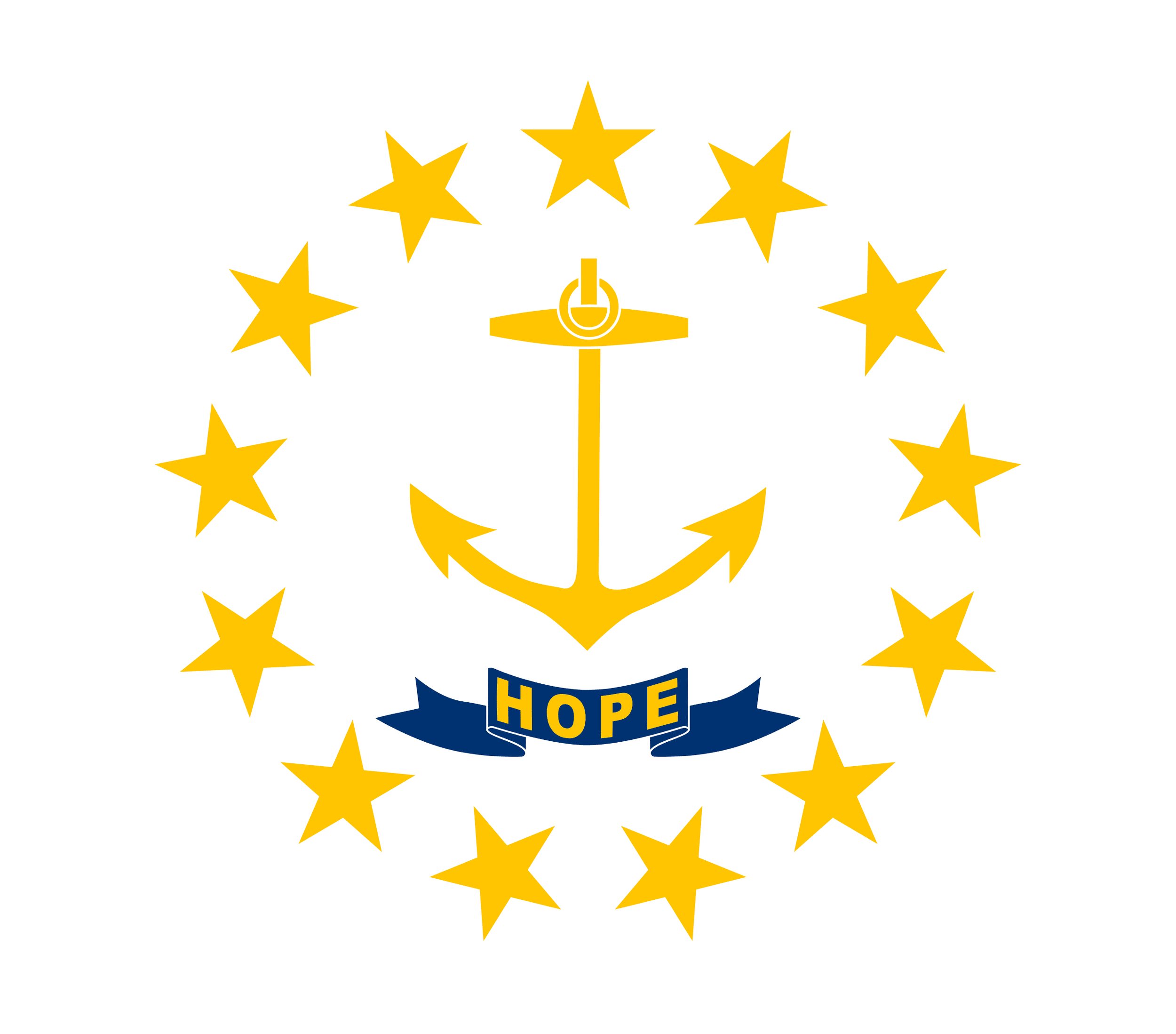 Flag of Rhode Island