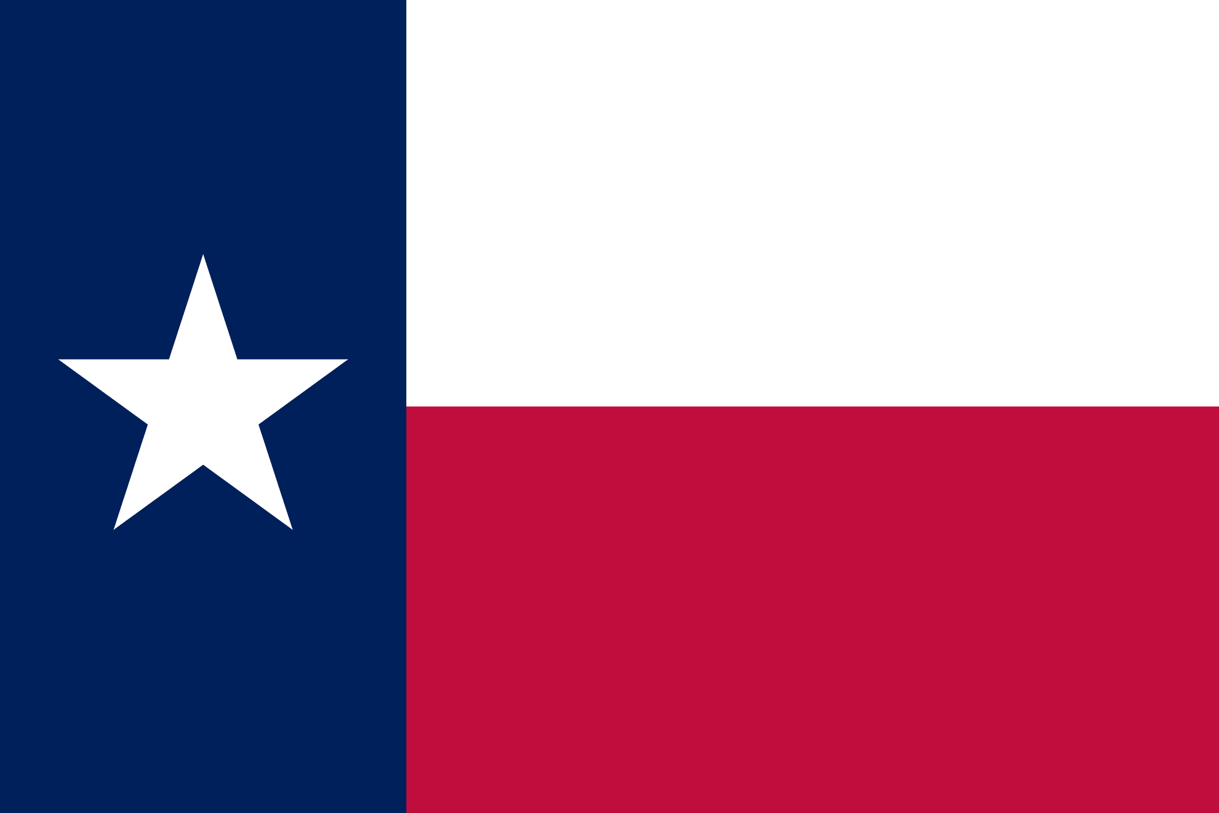 flag of the state of Texas
