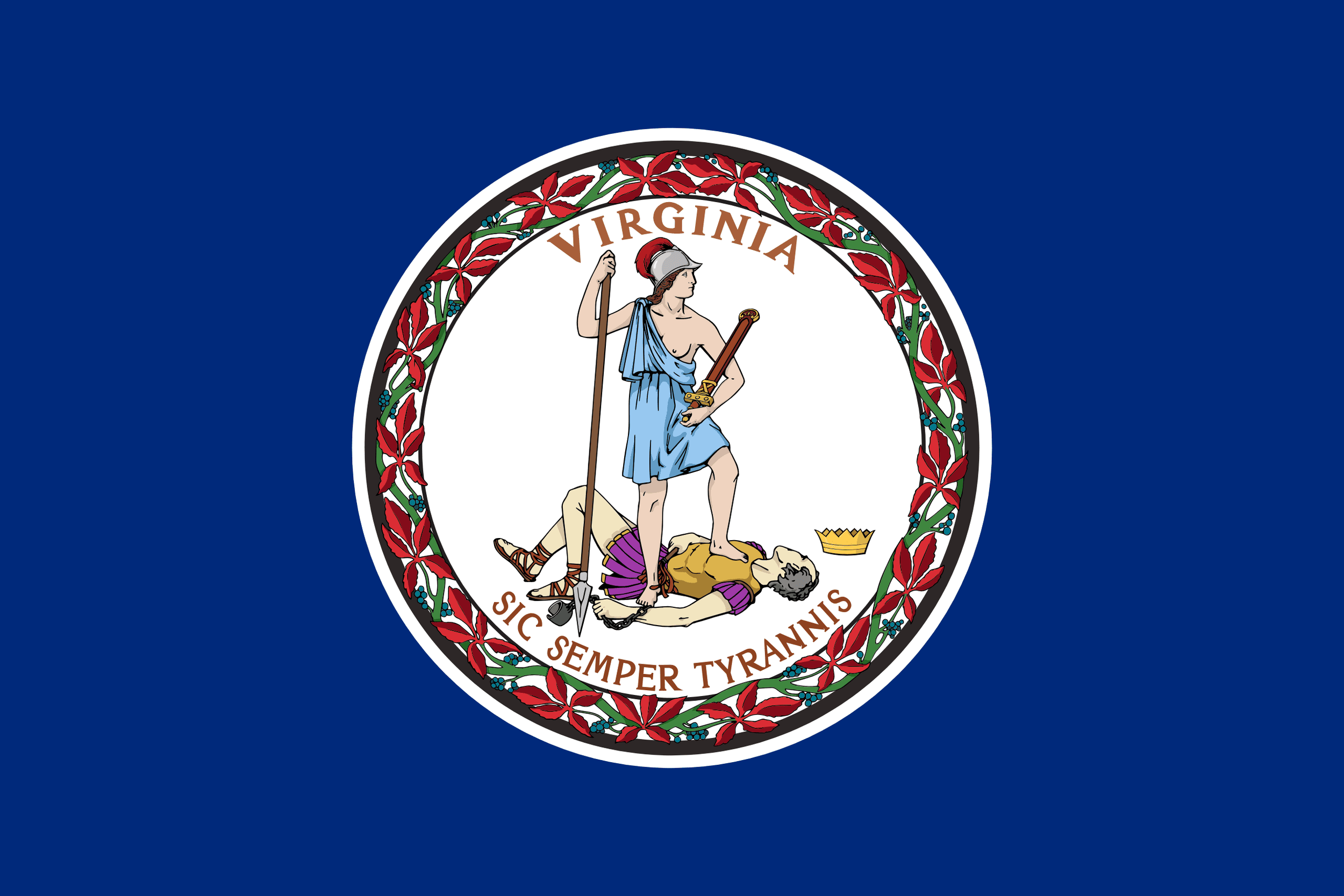 flag of the Commonwealth of Virginia